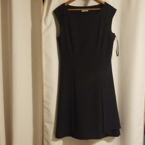 Calvin Klein size 12 blue pleated dress